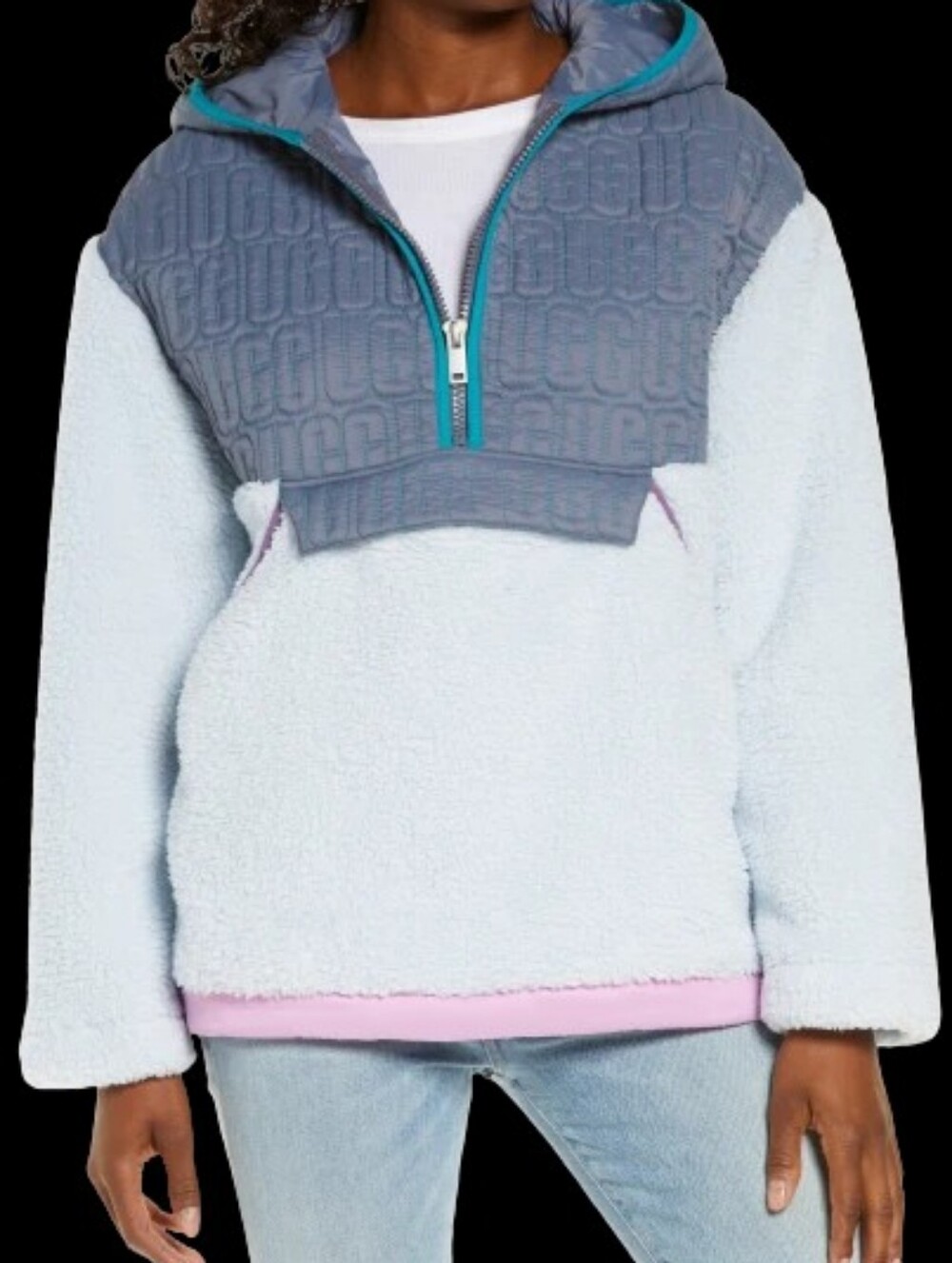 UGG Iggy Sherpa Half-Zip Pullover